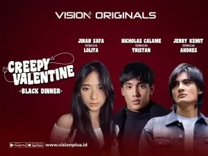 Ini 3 Pemain Vision+ Originals “Creepy Valentine: Black Dinner”, Ada Idol hingga Model & Presenter!