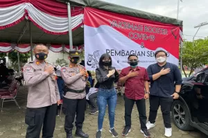 Yayasan PK Karang Tumaritis dan Selebgram Adakan Vaksinasi Booster di Tangerang