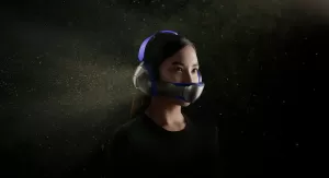 Dyson Ciptakan Headphone Unik yang Bisa Jadi Masker