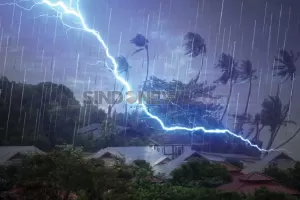 Cuaca Jakarta Hari Ini Berpotensi Hujan Disertai Angin Kencang