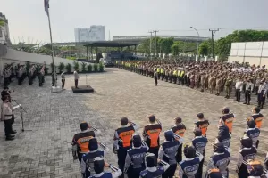 Antisipasi Pelajar SMK ke Jakarta, 700 Polisi Sekat Perbatasan Bekasi