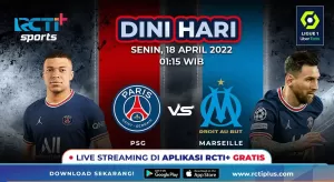 Live Streaming RCTI Plus, PSG vs Marseille: Dihantam Badai Cedera