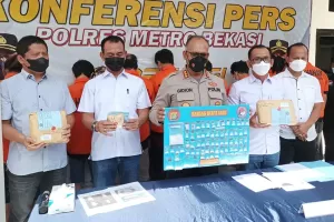 Jelang Lebaran, Polisi Cokok 11 Bandar Narkoba di Bekasi dan Depok