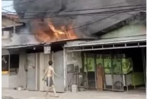 5 Bangunan Ludes Terbakar di Tangerang, Diduga Dipicu Persoalan Keluarga