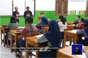 Cerita Nadiem dan Desta Jadi Guru Tamu Dadakan di SMP Negeri 5 Jakarta