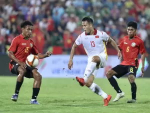 SEA Games 2021: Hajar Timor Leste U-23, Vietnam Juara Grup A