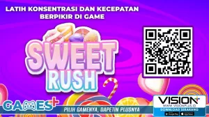 Mainkan Game Sweet Rush Yang Penuh Dengan Permen-Permen Menggemaskan!