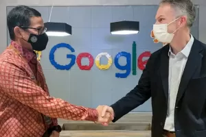 Menparekraf Sandiaga Kunjungi Google di Singapura Tindak Lanjuti Kerja Sama Pelatihan & Tren Pencarian Destinasi