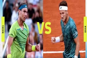 Final Prancis Terbuka 2022, Rafael Nadal vs Casper Ruud: Mampukah Hentikan Raja Tanah Liat?
