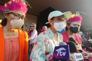 CFD di Sudirman-Thamrin, Menlu Retno: Saya Ingin Perempuan Indonesia Bangga Berkebaya