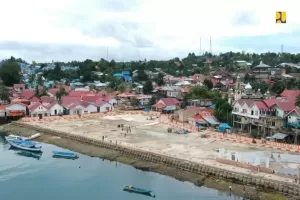 Kementerian PUPR Sulap Kawasan Kumuh Jadi Destinasi Wisata di Maluku