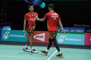 Hasil Malaysia Open 2022: Fajar/Rian Lolos ke Semifinal, Hat-Trick Menang Sikat Ong/Teo