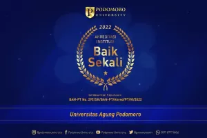Podomoro University Raih Akreditasi Institusi Baik Sekali dari BAN-PT