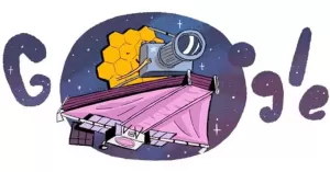Google Doodle Tampilkan Teleskop Luar Angkasa James Webb