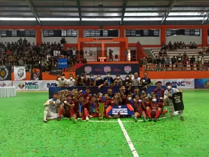 Kalahkan AFP Kalbar 1-5, Banteng Muda Unggul FC Raih Gelar Juara Liga Futsal Nusantara