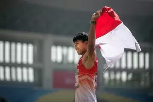 Sapto Yogo Purnomo Pecahkan Rekor dan Sabet Emas ASEAN Para Games 2022