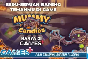 Tarik Permennya, Dapatkan Skor nya di Game Mummy Candies