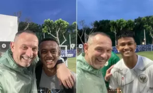 Pesan Khusus Dejan Antonic kepada Hokky dan Rahmat saat Sambangi Timnas Indonesia U-19