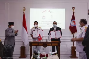 Disaksikan Menhan Prabowo, Unhan-Rabdan Academy Jalin Kerja Sama Pendidikan
