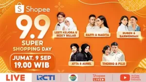 Shopee 9.9 Super Shopping Day TV Show Hadirkan STAYC, Pasangan Artis Indonesia, dan Deretan Hadiah Menarik!