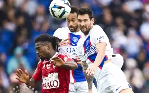 Hasil PSG vs Stade Brestois: Messi Kirim Assist Jenius, Neymar Cetak Gol Kemenangan