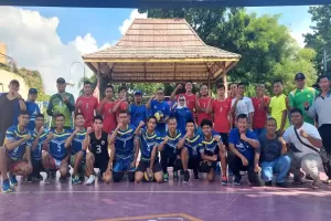 Turnamen Voli AHY Cup Jaktim Dibarengi Santunan Anak Yatim