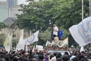 Temui Demonstran, Staf Presiden Janji Sampaikan Aspirasi BEM SI