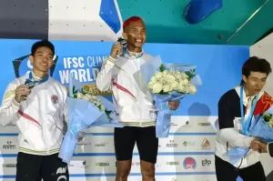 Kisah Sukses Aspar Jaelolo Juara Piala Dunia Panjat Tebing Jakarta 2022: Sempat Berpikir Akhiri Karier