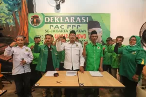PAC PPP Se-Jakarta Selatan Beri Dukungan Ganjar Pranowo Capres 2024