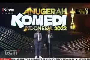 Bertemu Andre Taulany di Anugerah Komedi Indonesia 2022, Sule Singgung soal Kekompakan