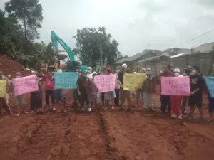 Bikin Banjir, Proyek Jalan Lingkar Luar Diprotes Warga Puspiptek Tangsel