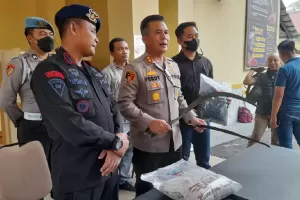 Aksi Heroik Anggota Brimob Lumpuhkan Geng Motor Bersenjata Tajam di Via Bogor Indah