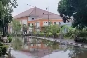 Kompleks Perumahan DPR di Kalibata Terendam Banjir