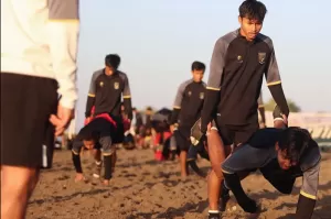 Shin Tae-yong Genjot Fisik Pemain Timnas Indonesia U-20