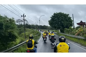Adira Finance Ajak Komunitas Motor Menjelajah Desa Karanganyar – Magelang  pada Festival Kreatif Lokal 2022