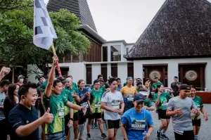 Sandiaga Uno Ikuti Ecco Bali Run, Penyemangat Bangkitnya Pariwisata RI