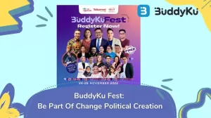 Ikuti Acara BuddyKu Fest: Bikin Konten Politik Tapi Menarik