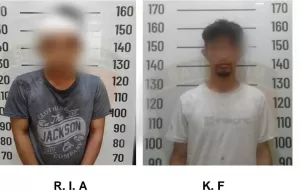 Jual Motor Hasil Curian, Duo Pecandu Sabu Ditangkap Polisi