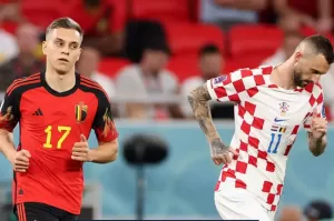 Hasil Kroasia vs Belgia: Penalti Kramaric Dianulir, Babak Pertama Imbang 0-0