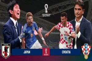 Jadwal Jepang vs Kroasia: Samurai Biru Cari Korban Baru!