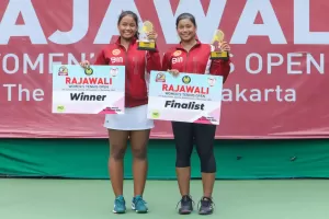 Petenis Kembar Ana dan Ani Juara dan Runner-up Rajawali Womens Tennis Open 2022: Terima Kasih Bapak Kepala BIN!