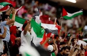 Ketika Palestina Jadi Primadona Suporter di Piala Dunia 2022