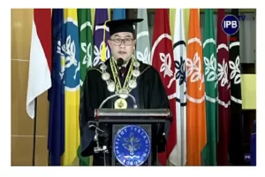 Rektor IPB Raih Anugerah Academic Leader dari Kemendikbudristek