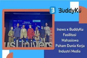 Inews-BuddyKu Goes To Binus, Perluas Wawasan Mahasiswa Mengenai Industri Media