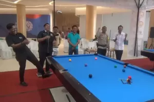 Turnamen Biliar Kapolres Cup Seri I Digelar di Mall, Hamka Jaya: Ini Gebrakan POBSI!