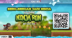 Mau Jadi Ninja? Main Game Ninja Run di Games+ Aja!