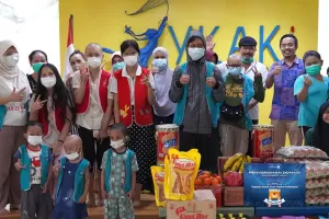Valbury Donasikan Bantuan Bagi Anak-anak Pejuang Kanker YKAKI di Jakarta