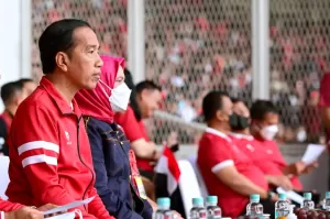 Jokowi Doakan Timnas Indonesia Kalahkan Brunei Darussalam di Laga Kedua Piala AFF 2022