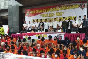 Operasi Sikat Jaya, Polda Metro Jaya Tangkap 168 Orang