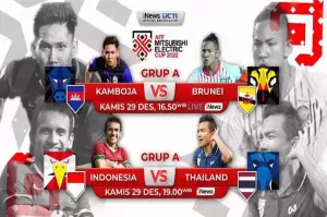 Saksikan di iNews: Duel Sarat Dendam Indonesia vs Thailand di AFF Mitsubishi Electric Cup 2022, Hari Ini